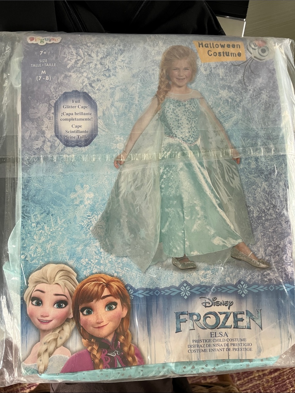 Disney NWT Elsa Costume Sz 7-8 Medium